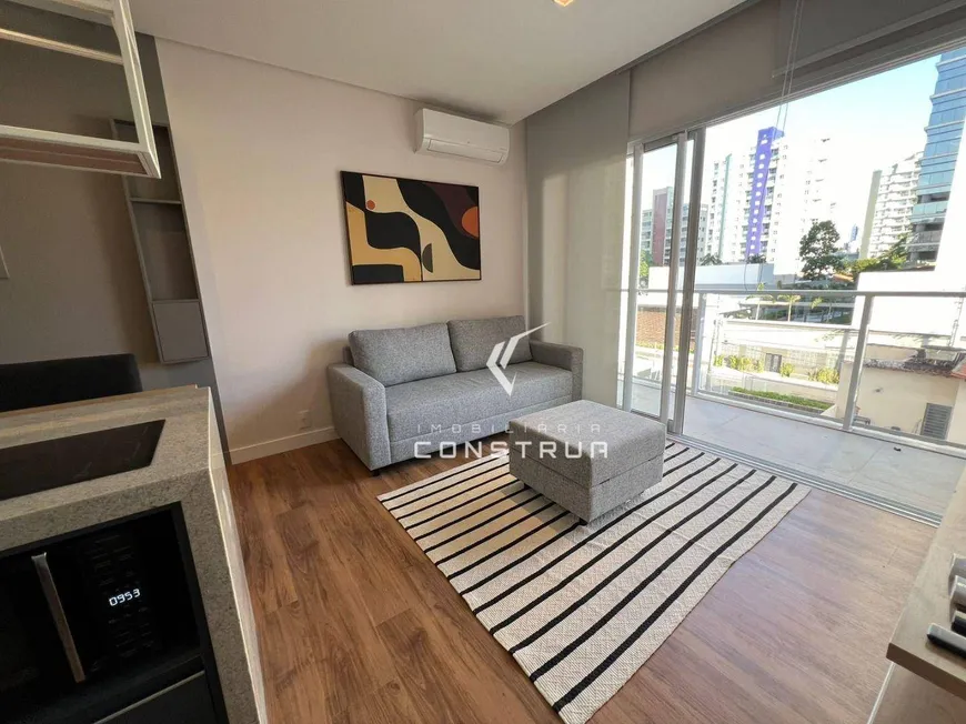 Foto 1 de Apartamento com 1 Quarto para alugar, 38m² em Cambuí, Campinas