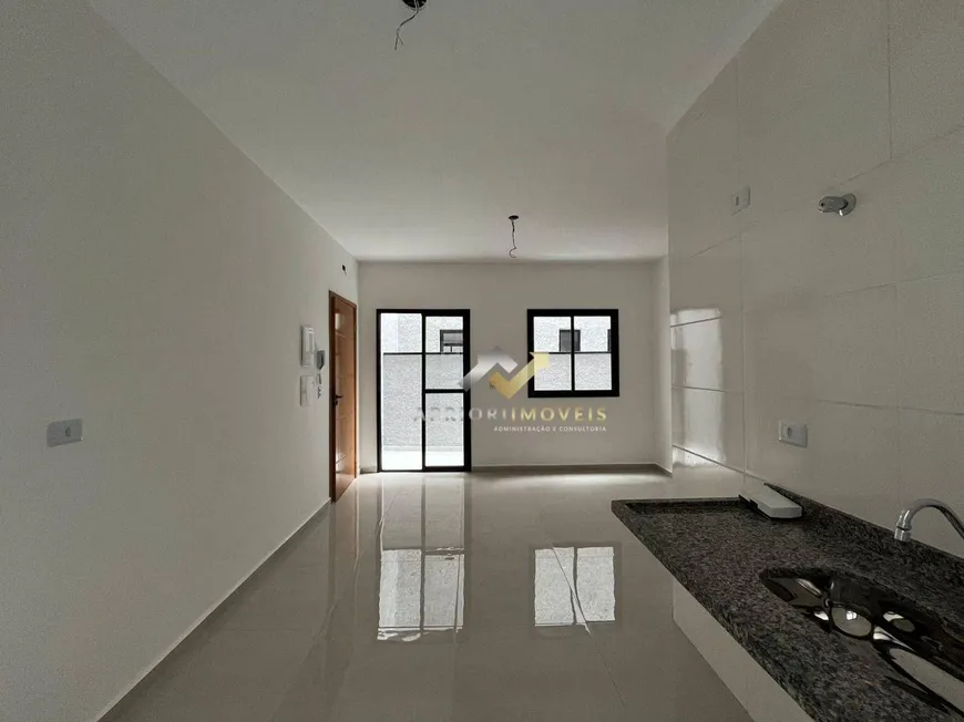 Foto 1 de Apartamento com 2 Quartos à venda, 50m² em Vila Homero Thon, Santo André