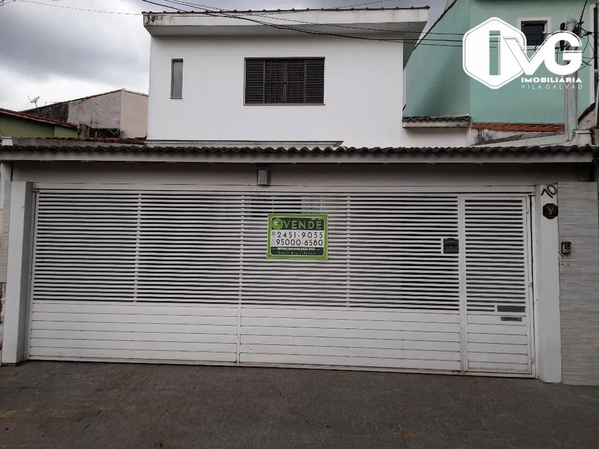 Foto 1 de Sobrado com 4 Quartos à venda, 200m² em Vila Rosalia, Guarulhos