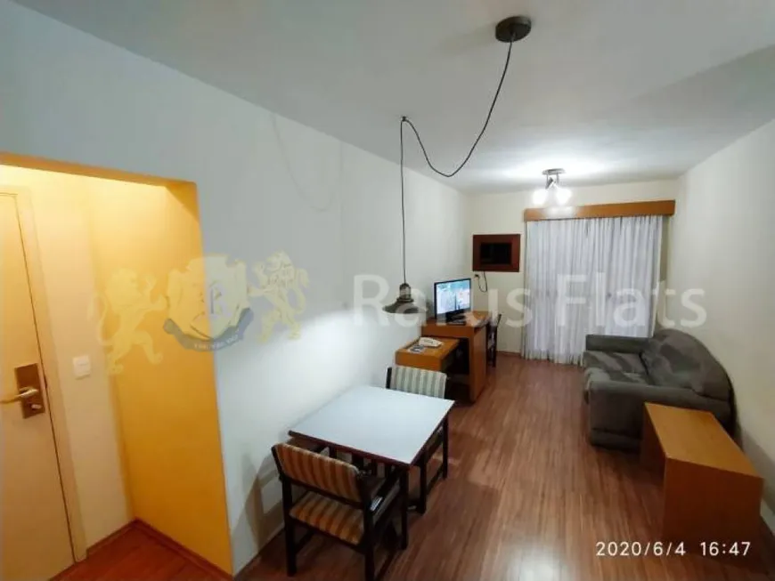 Foto 1 de Flat com 1 Quarto à venda, 45m² em Jardins, São Paulo