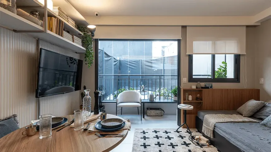 Foto 1 de Apartamento com 1 Quarto à venda, 34m² em República, São Paulo