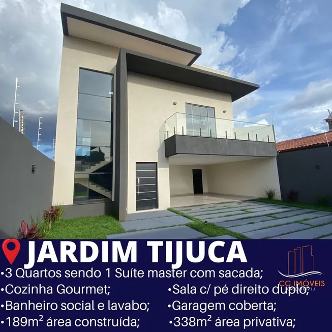 Foto 1 de Sobrado com 3 Quartos à venda, 189m² em Jardim Tijuca, Campo Grande