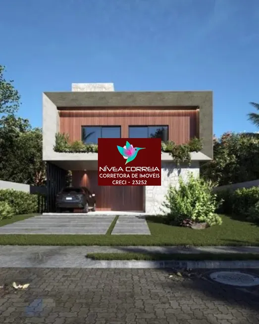 Foto 1 de Casa de Condomínio com 4 Quartos à venda, 280m² em Alphaville Litoral Norte 2, Camaçari