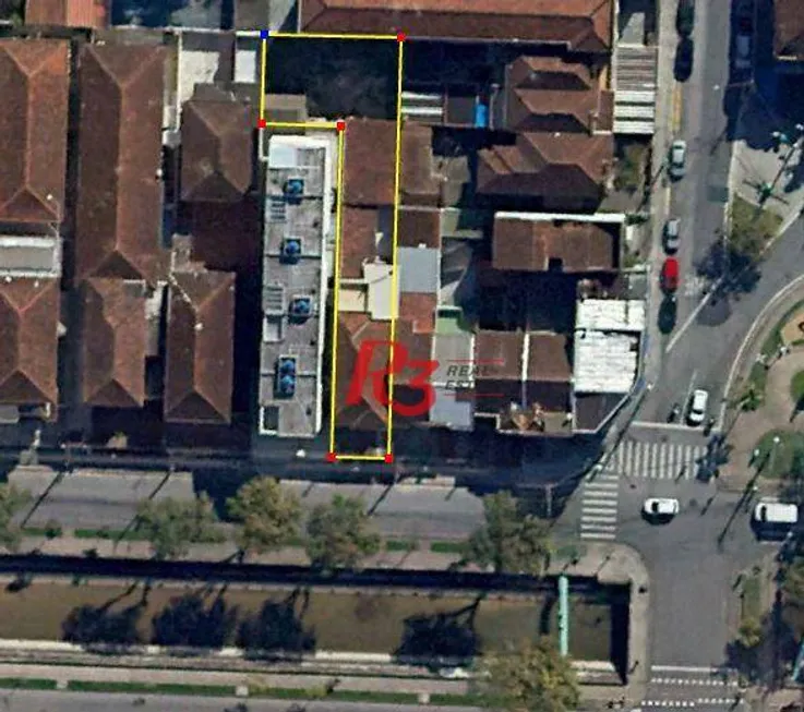 Foto 1 de Lote/Terreno à venda, 430m² em Marapé, Santos