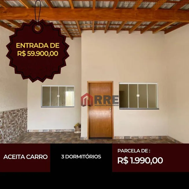 Foto 1 de Casa com 3 Quartos à venda, 128m² em Jardim Sao Domingos, Sumaré