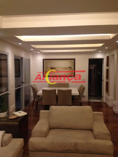 Foto 1 de Apartamento com 3 Quartos para alugar, 134m² em Vila Augusta, Guarulhos