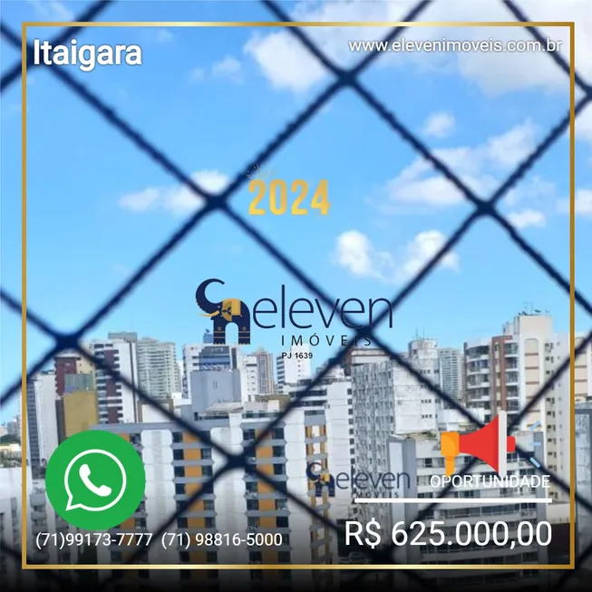 Foto 1 de Apartamento com 3 Quartos à venda, 88m² em Itaigara, Salvador