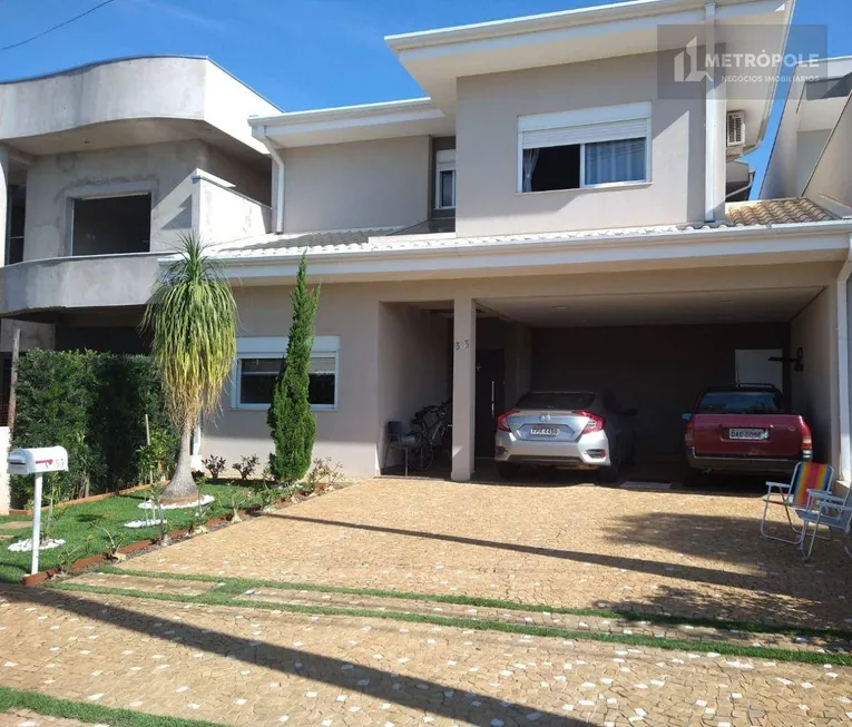 Foto 1 de Casa de Condomínio com 3 Quartos à venda, 275m² em Parque Brasil 500, Paulínia