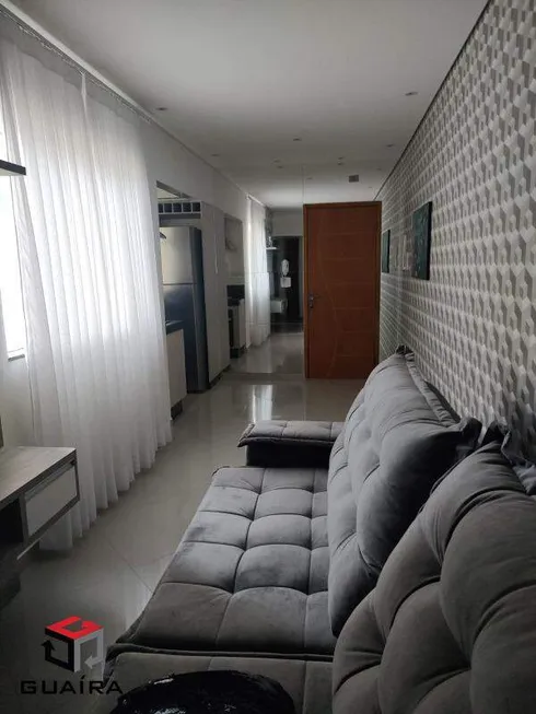 Foto 1 de Cobertura com 2 Quartos à venda, 108m² em Jardim Santo Andre, Santo André