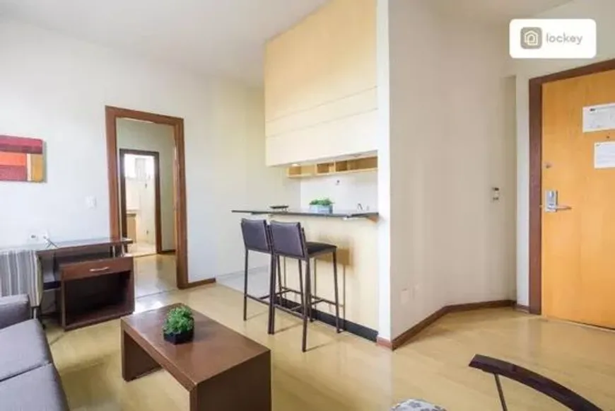 Foto 1 de Flat com 1 Quarto para alugar, 41m² em Silveira, Belo Horizonte