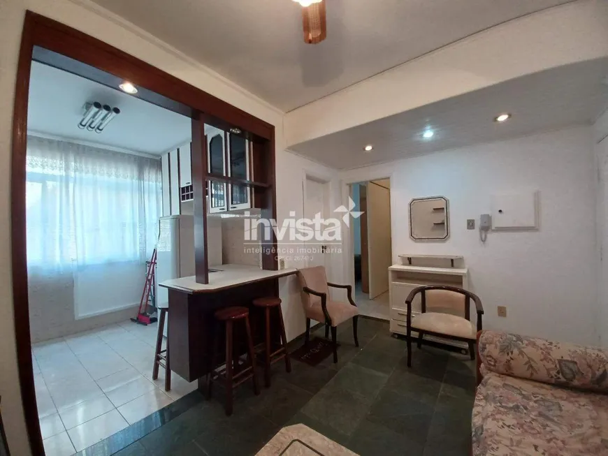 Foto 1 de Apartamento com 1 Quarto à venda, 63m² em Gonzaga, Santos