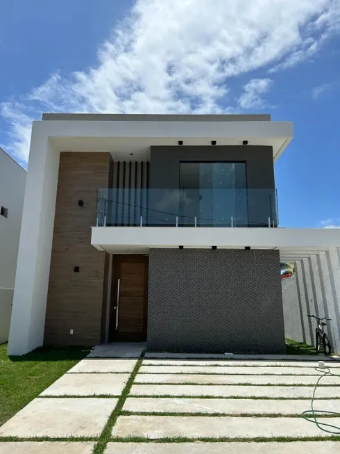 Foto 1 de Casa de Condomínio com 4 Quartos à venda, 200m² em Catu de Abrantes, Camaçari