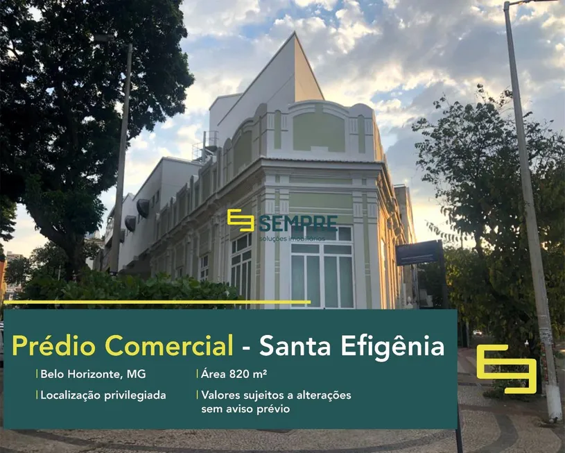 Foto 1 de Imóvel Comercial para alugar, 820m² em Santa Efigênia, Belo Horizonte