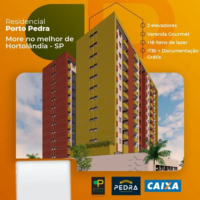 Foto 1 de Apartamento com 2 Quartos à venda, 57m² em Chácaras Fazenda Coelho, Hortolândia