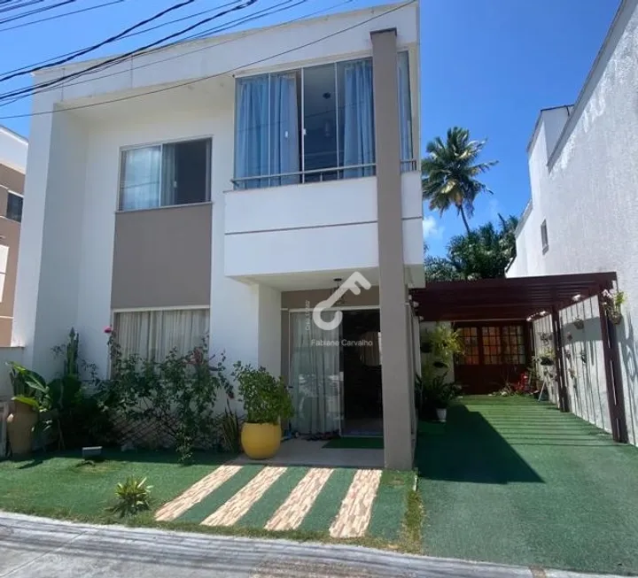 Foto 1 de Casa de Condomínio com 4 Quartos à venda, 125m² em Abrantes, Camaçari