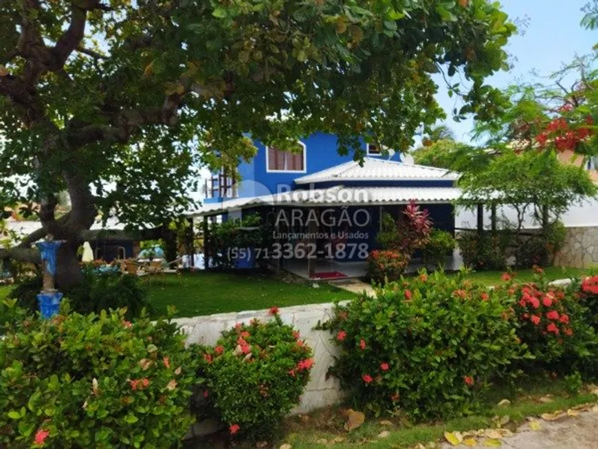 Foto 1 de Casa de Condomínio com 4 Quartos à venda, 600m² em Barra do Jacuípe, Camaçari