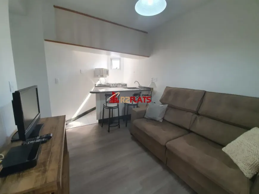 Foto 1 de Flat com 1 Quarto para alugar, 42m² em Vila Mariana, São Paulo