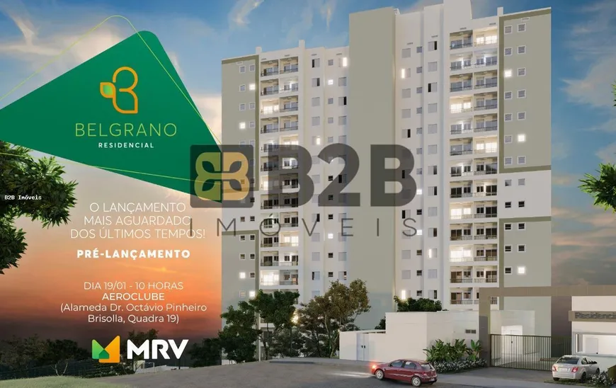 Foto 1 de Apartamento com 2 Quartos à venda, 47m² em Jardim Marambá, Bauru