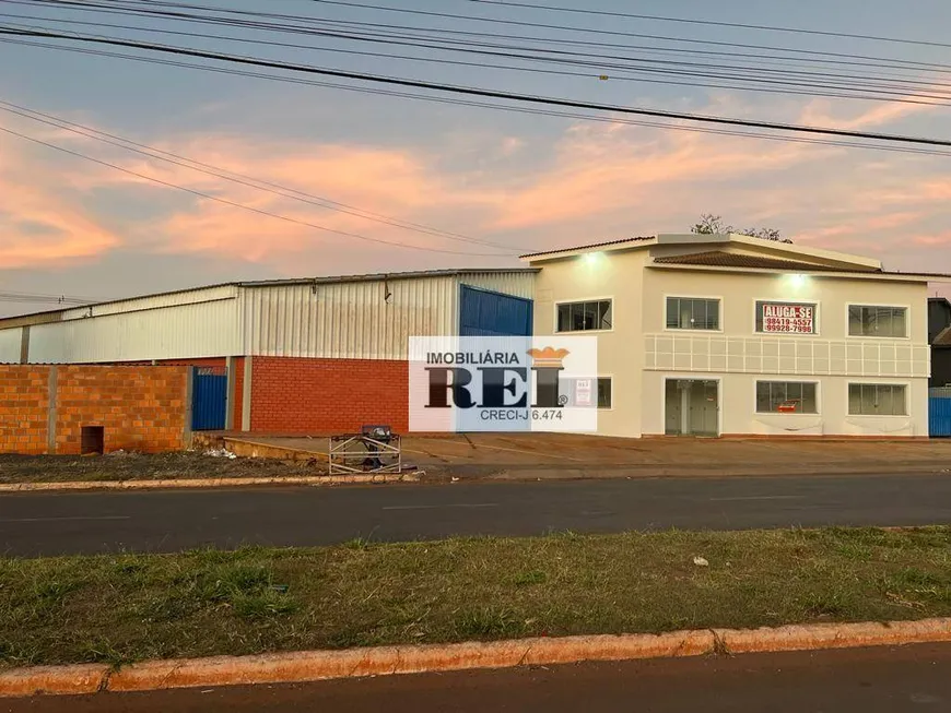 Foto 1 de Galpão/Depósito/Armazém para alugar, 800m² em Setor Municipal de Pequenas Empresas, Rio Verde
