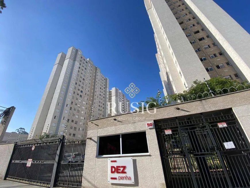 Foto 1 de Apartamento com 2 Quartos à venda, 45m² em Penha, São Paulo