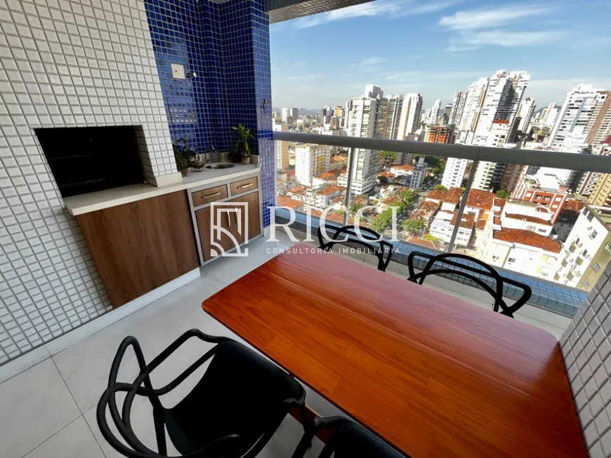 Foto 1 de Apartamento com 2 Quartos à venda, 114m² em Pompeia, Santos