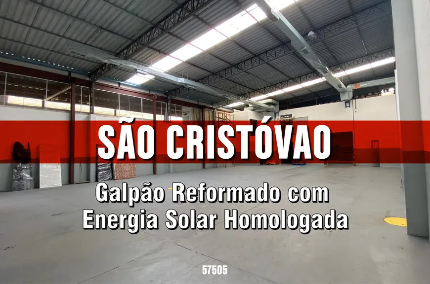 Foto 1 de Galpão/Depósito/Armazém à venda, 1000m² em São Cristóvão, Rio de Janeiro