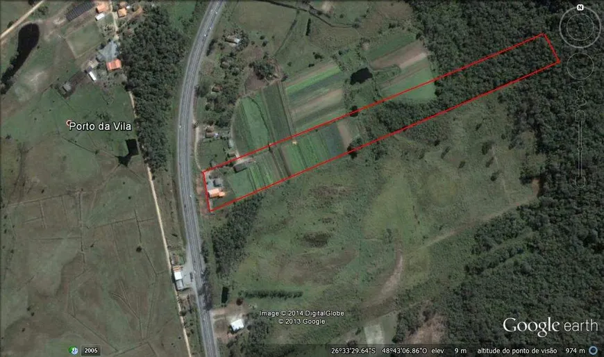 Foto 1 de Lote/Terreno à venda, 50000m² em Itapocu, Araquari