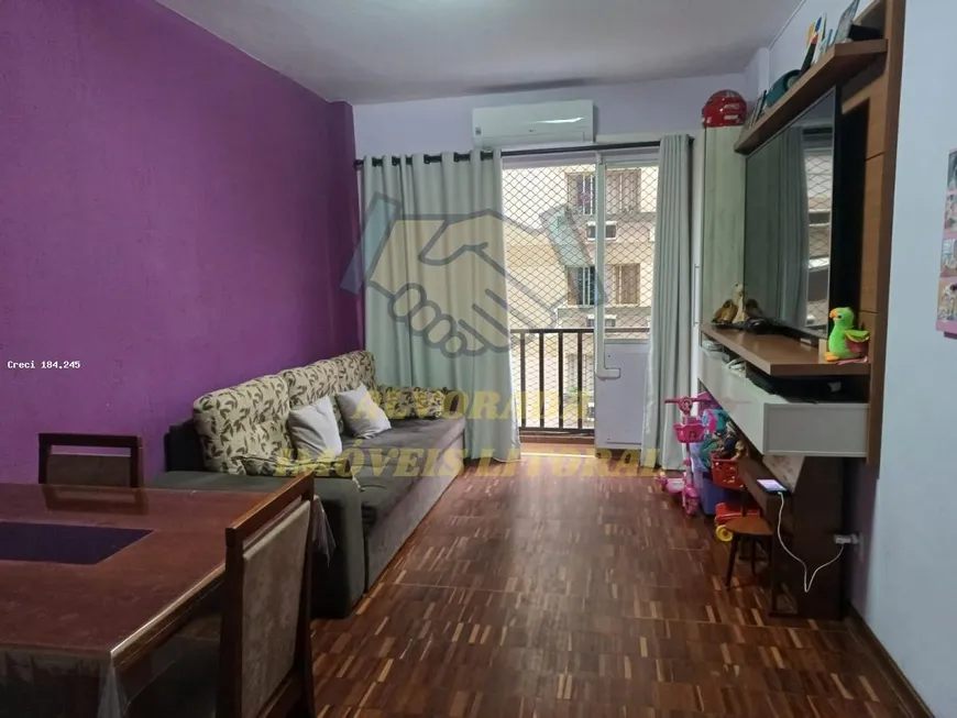 Foto 1 de Apartamento com 1 Quarto à venda, 77m² em Itararé, São Vicente