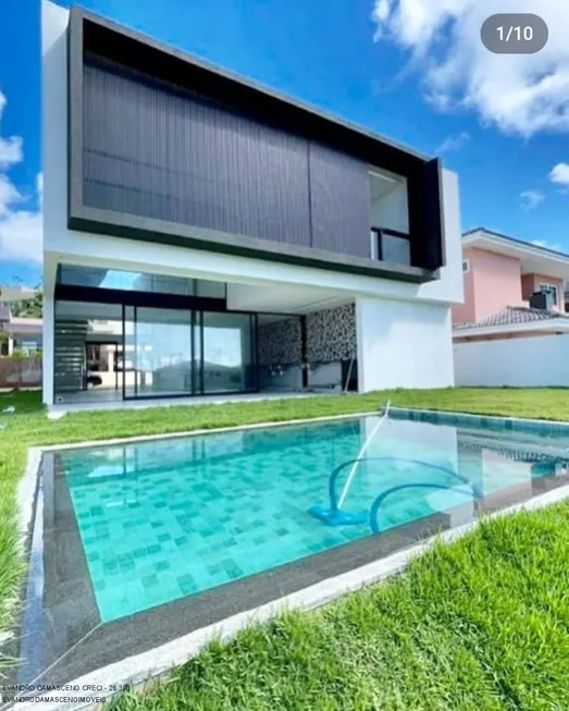 Foto 1 de Casa de Condomínio com 4 Quartos à venda, 300m² em Alphaville Abrantes, Camaçari