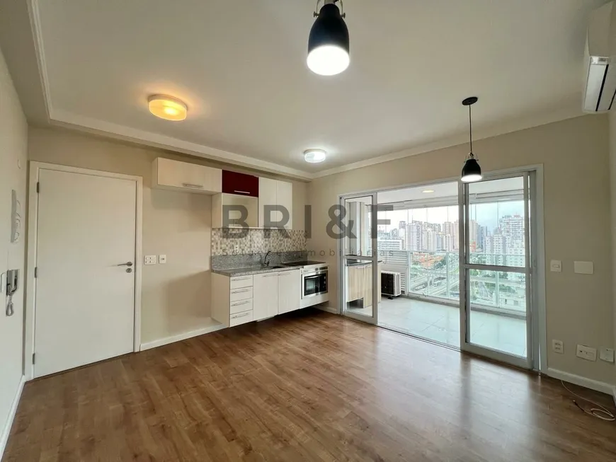 Foto 1 de Apartamento com 1 Quarto para alugar, 41m² em Brooklin, São Paulo