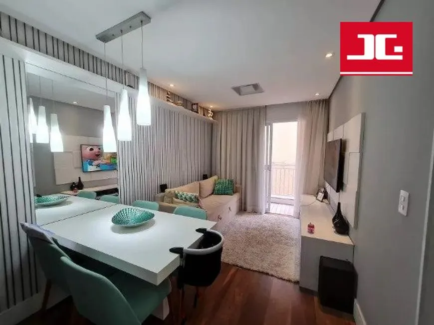 Foto 1 de Apartamento com 2 Quartos à venda, 63m² em Barcelona, São Caetano do Sul