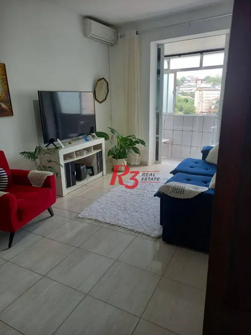 Foto 1 de Apartamento com 1 Quarto à venda, 70m² em Itararé, São Vicente