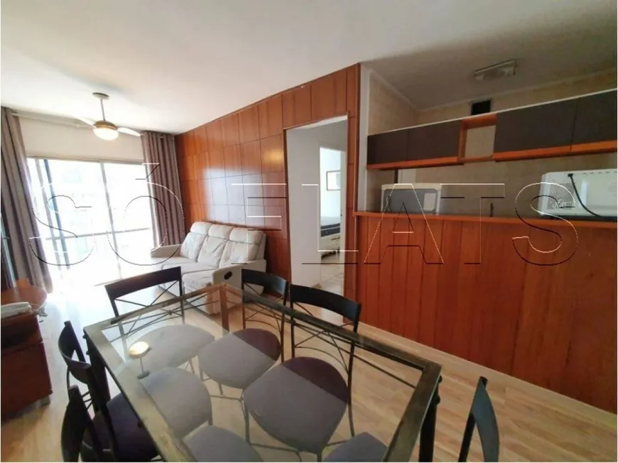 Foto 1 de Flat com 1 Quarto à venda, 40m² em Jardim Paulista, São Paulo