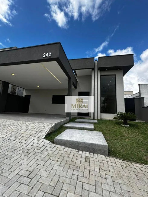 Foto 1 de Casa de Condomínio com 3 Quartos à venda, 157m² em Loteamento Floresta, São José dos Campos