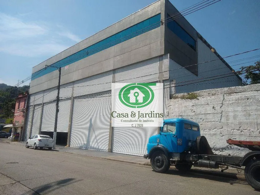 Foto 1 de Galpão/Depósito/Armazém para alugar, 800m² em Valongo, Santos