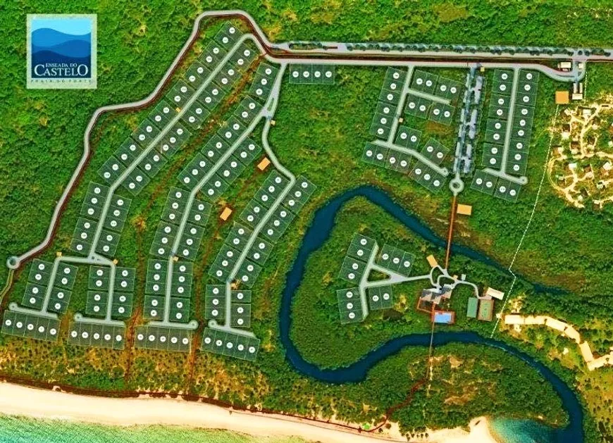 Foto 1 de Lote/Terreno à venda, 800m² em Praia do Forte, Mata de São João