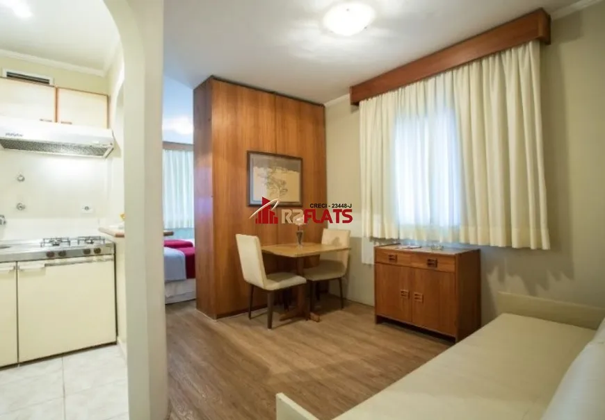 Foto 1 de Flat com 1 Quarto à venda, 42m² em Jardins, São Paulo