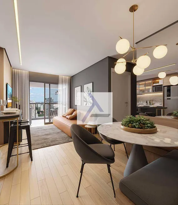 Foto 1 de Apartamento com 2 Quartos à venda, 64m² em Brooklin, São Paulo