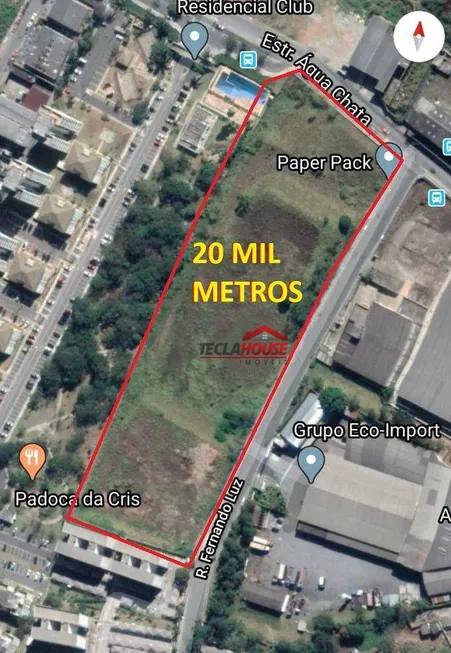 Foto 1 de Lote/Terreno à venda, 20000m² em Água Chata, Guarulhos