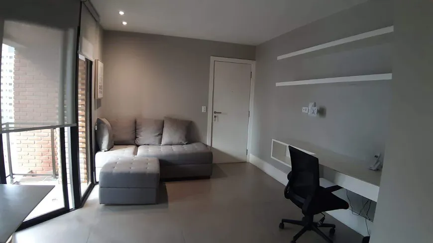 Foto 1 de Flat com 1 Quarto para alugar, 42m² em Indianópolis, São Paulo