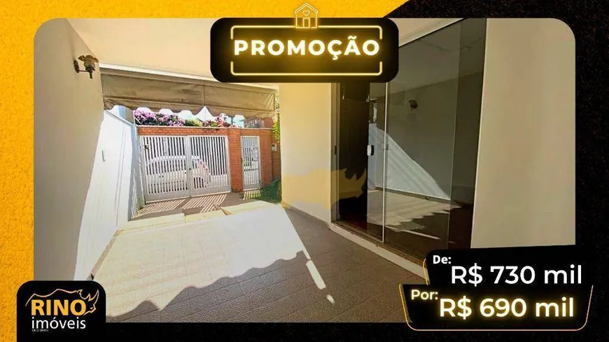 Foto 1 de Casa com 3 Quartos à venda, 166m² em Cidade Jardim, Rio Claro