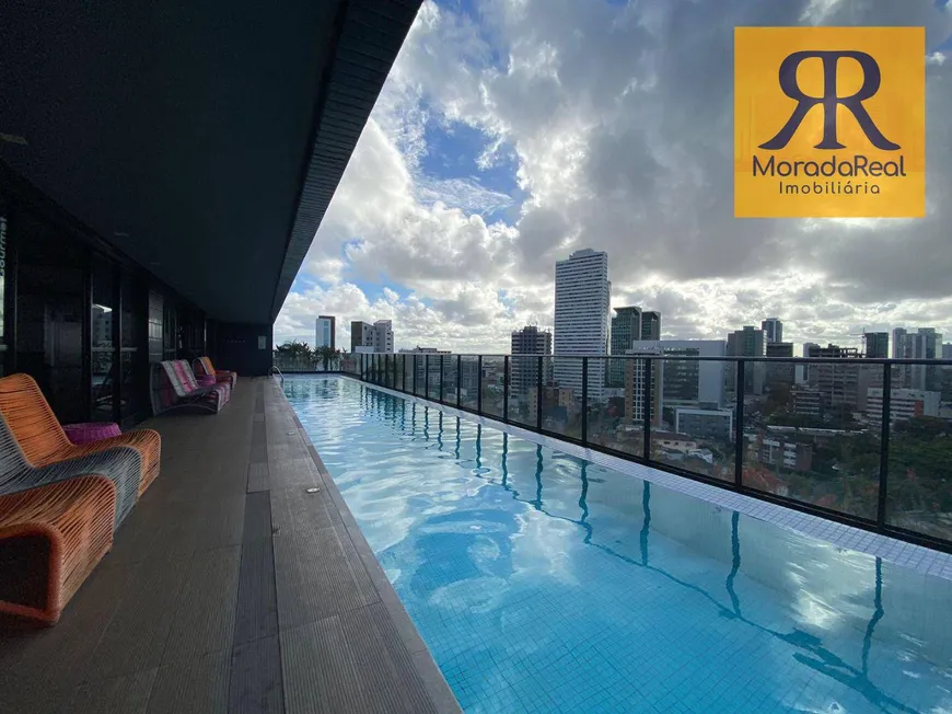 Foto 1 de Apartamento com 1 Quarto à venda, 23m² em Ilha do Leite, Recife