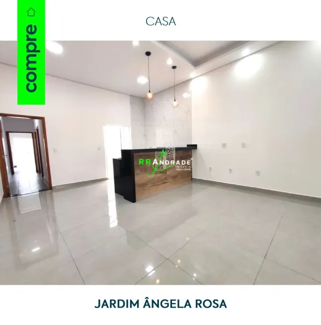 Foto 1 de Casa com 2 Quartos à venda, 100m² em Jardim Ângela Rosa, Franca