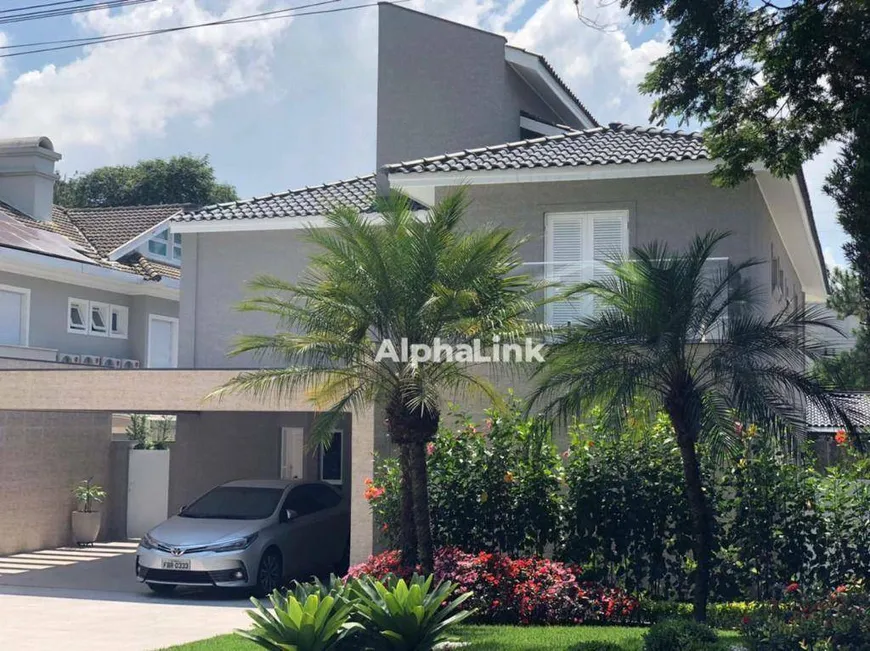 Foto 1 de Casa de Condomínio com 4 Quartos para alugar, 436m² em Alphaville, Santana de Parnaíba