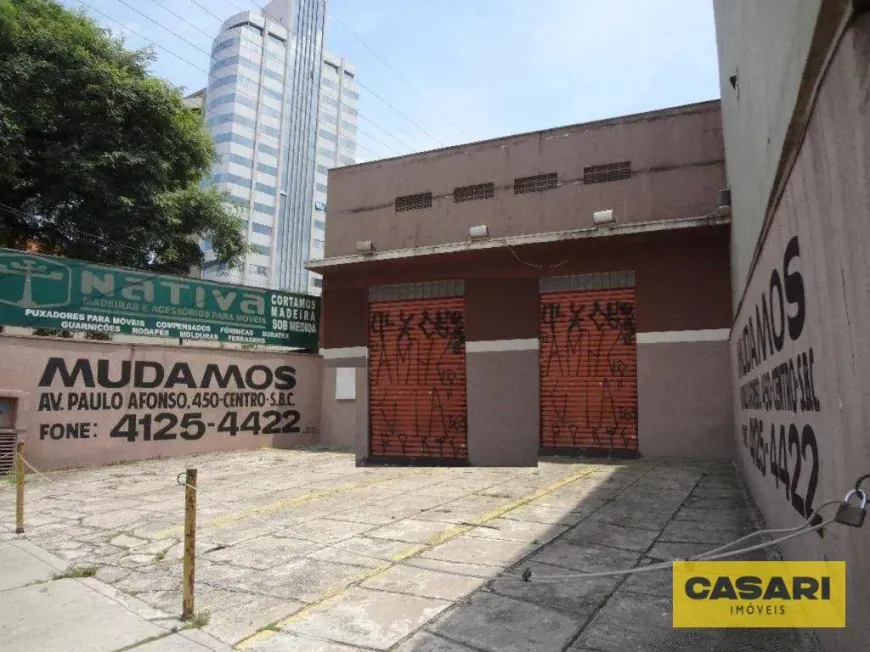 Foto 1 de Lote/Terreno para alugar, 1241m² em Centro, São Bernardo do Campo