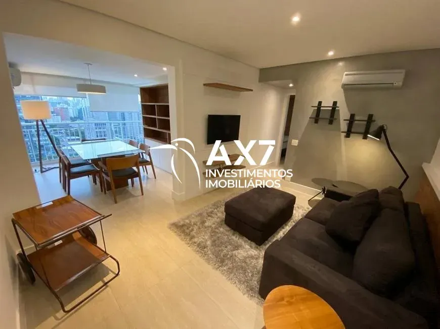 Foto 1 de Apartamento com 1 Quarto para venda ou aluguel, 80m² em Vila Nova Conceição, São Paulo