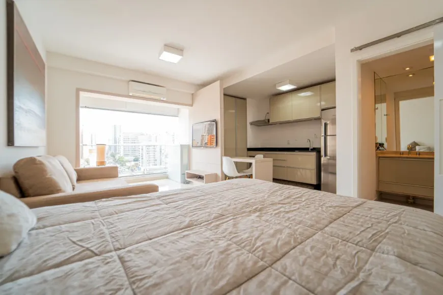 Foto 1 de Apartamento com 1 Quarto à venda, 37m² em Brooklin, São Paulo