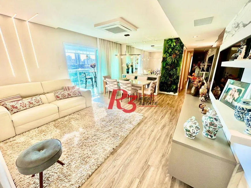 Foto 1 de Apartamento com 2 Quartos à venda, 128m² em Embaré, Santos