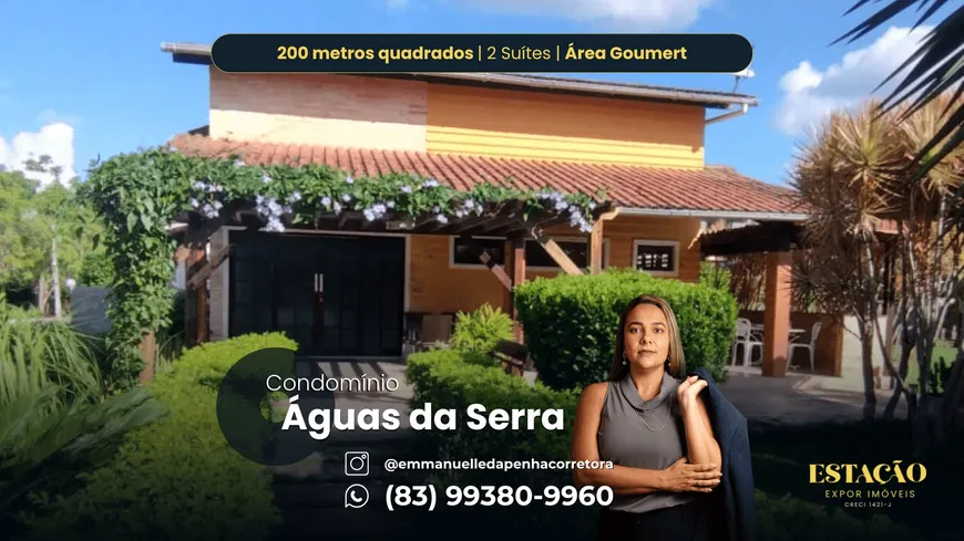 Foto 1 de Casa de Condomínio com 5 Quartos para alugar, 200m² em , Bananeiras