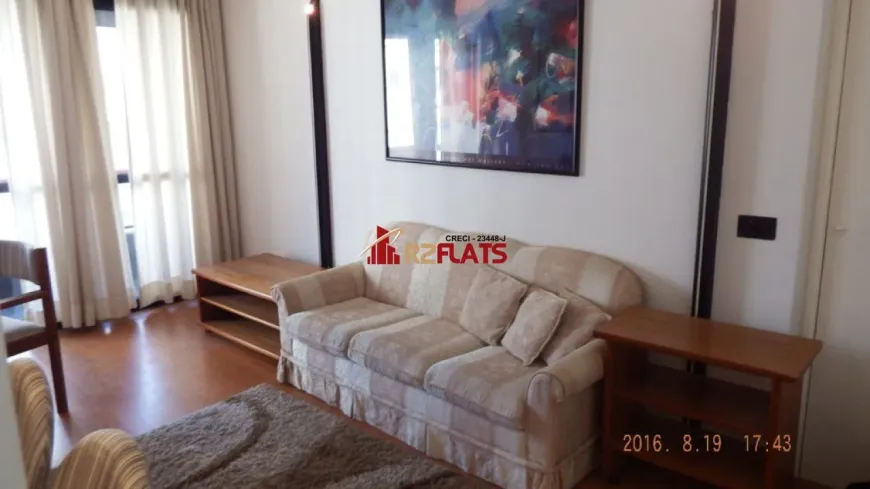 Foto 1 de Flat com 1 Quarto para alugar, 47m² em Itaim Bibi, São Paulo